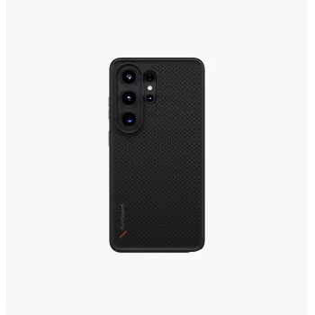 Capa UNIQ Keva para Samsung Galaxy S26 Ultra com carregamento MagClick preta
