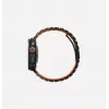 Pulseira UNIQ Strova Flex para Apple Watch 44/45/46/49mm Series 1/2/3/4/5/6/7/8/9/10/11/SE/SE2/SE3/Ultra/Ultra 2/Ultra 3 prateado-lima