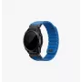 Pulseira de silicone UNIQ Fluo x Smart-Fit para Garmin 22mm - azul