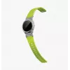Pulseira de silicone UNIQ Fluo Smart-Fit para Garmin 22mm - verde lima