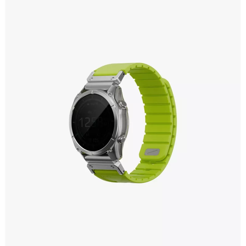 Pulseira UNIQ Fluo x Smart-Fit para Garmin 22mm laranja
