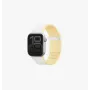 Pulseira magnética reversível premium UNIQ Revix IV para Apple Watch 42/41/40mm branco/amarelo