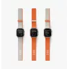 Pulseira magnética reversível premium UNIQ Revix IV para Apple Watch 42/41/40mm branco/amarelo
