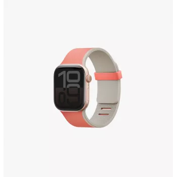 Pulseira magnética reversível premium UNIQ Revix IV para Apple Watch 49/46/45/44mm Edition rosa-bege