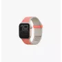 Pulseira magnética reversível premium UNIQ Revix IV para Apple Watch 49/46/45/44mm Edition rosa-bege