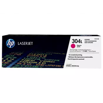 HP 304L CC533L Cartucho de toner magenta - rendimento padrão - para Color LaserJet CM2320fxi, CM2320n, CM2320nf, CP2025, CP2025dn, CP2025n, CP2025x