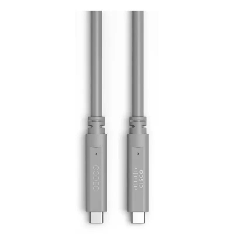 Cabo ótico ativo (AOC) Cisco USB-C para USB-C - 9 m - USB 3.1 Gen 2 - 10 Gbit/s - preto