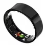 ULTRAHUMAN Ring Air – Smart Ring para mulher e homem – Wearable de monitorização de sono e fitness – frequência cardíaca – Smart Ring Aster Black tamanho 10