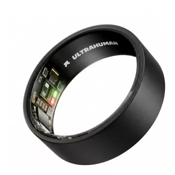 ULTRAHUMAN Ring Air – Smart Ring para homem e mulher – Wearable de monitorização de sono e fitness – Frequência cardíaca – Smart Ring cinzento mate tamanho 12