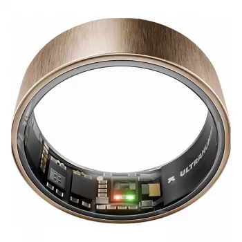 ULTRAHUMAN Ring Air – Smart Ring para homem e mulher – Wearable de monitorização de sono e fitness – Frequência cardíaca – Smart Ring ouro rosa tamanho 13