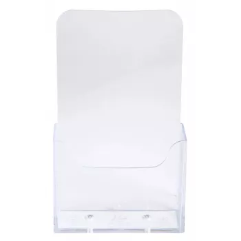 Suporte de documentos Exacompta 73058D - poliestireno - transparente - DL - 65 x 115 x 182 mm