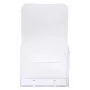 Suporte de documentos Exacompta 73058D - poliestireno - transparente - DL - 65 x 115 x 182 mm