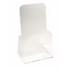 Suporte de documentos Exacompta 73058D - poliestireno - transparente - DL - 65 x 115 x 182 mm