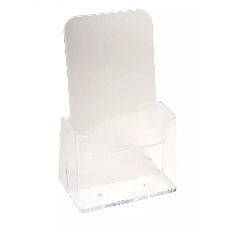 Suporte de documentos Exacompta 73058D - poliestireno - transparente - DL - 65 x 115 x 182 mm