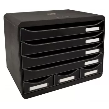 Exacompta 307714D - preto - 270 mm - 355 mm - 271 mm