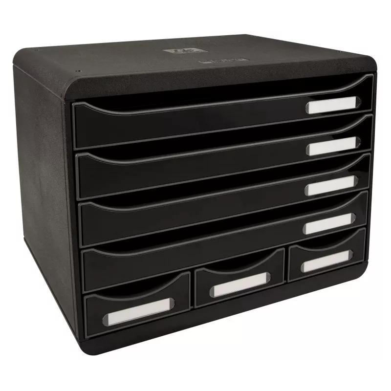 Exacompta 307714D - preto - 270 mm - 355 mm - 271 mm