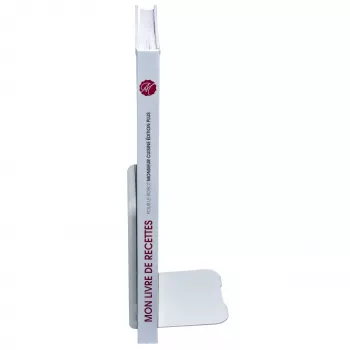 Suporte de livros Exacompta AutentiK em metal branco