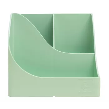 Porta-canetas Exacompta Pen Wave AutentiK, verde-salva