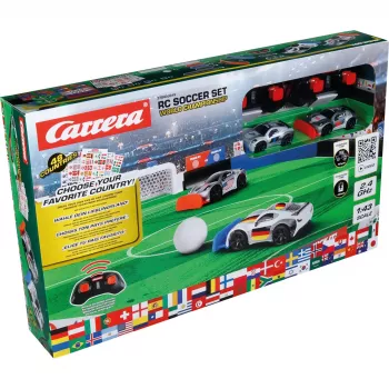 Carrera Soccer World Championship conjunto de futebol RC 2.4GHz