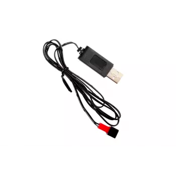 Cabo de carregamento USB para bateria Li-Po 3,7V 850mAh (370410148)