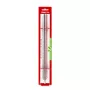 Régua triangular perfil D branca 30 cm (AR23703EB)