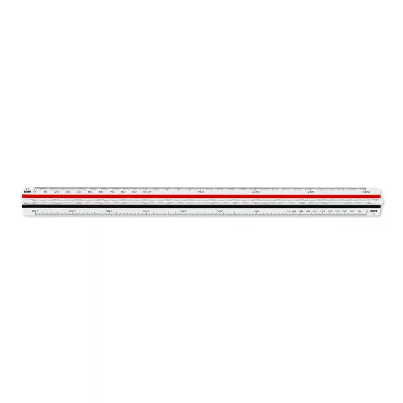 Régua triangular C, branca (AR23705EB)
