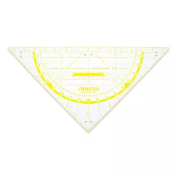 Esquadro geodésico ARISTO 2 80 cm transparente plexiglas