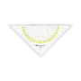 Esquadro geodésico Aristo AR 1555/2 225 mm hipotenusa com pega