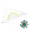 Esquadro de geometria ARISTO 26,0 cm transparente