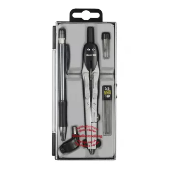 Compasso de precisão ARISTO preto (AR80084)