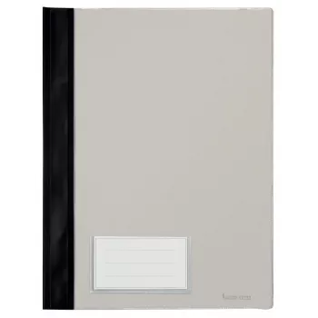 Capa de arquivo com fecho Bene 10 plástico preto DIN A4