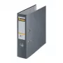 Dossiê de alavanca Bene A4 80 mm cinzento ardósia PP plástico