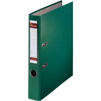Dossiê de alavanca Bene A4 52 mm verde PP plástico