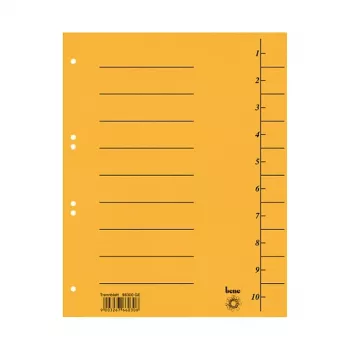 Bene 50 separadores amarelo