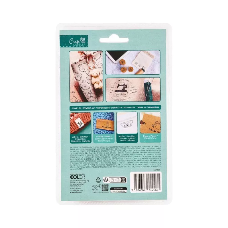 Conjunto têxtil COLOP Craft Labeler