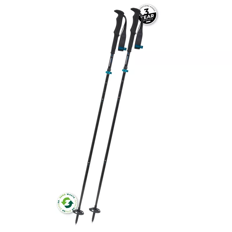 Komperdell Fx Lite Carbon Vario Approach Bastões de trekking, azul
