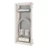 Eaton KLV-48HWM-W-F-VM Quadro de Distribuição de Mídia Embutido 4 Fileiras, Branco (RAL 9016), 194711-MW