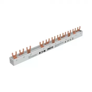 EATON EVGK-3PHAS/N/8MODUL/LS 501070 Barramento de Fases 3f 10mm² Garfo 4+8TE 1