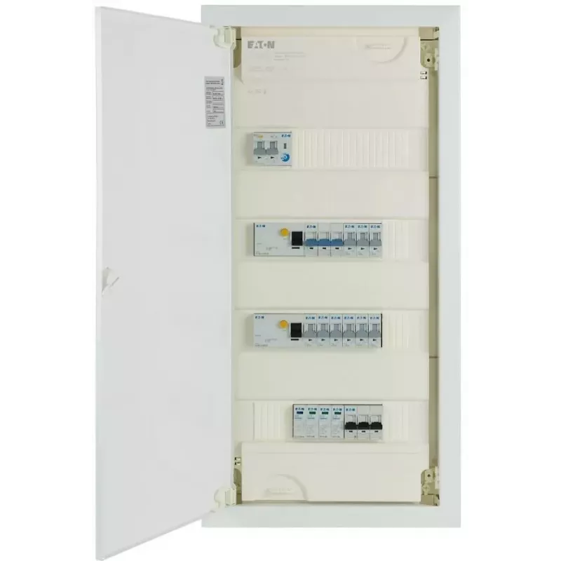Eaton KLV-PW-48-2PXL-2PXF-9PLI-1AFDD Quadro de Distribuição Pequeno Embutido 4 Fileiras com AFDD (194711-B)