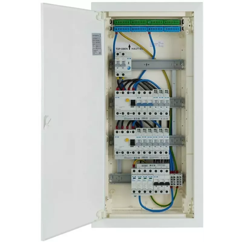 Eaton KLV-PW-48-2PXL-2PXF-9PLI-1AFDD Quadro de Distribuição Pequeno Embutido 4 Fileiras com AFDD (194711-B)