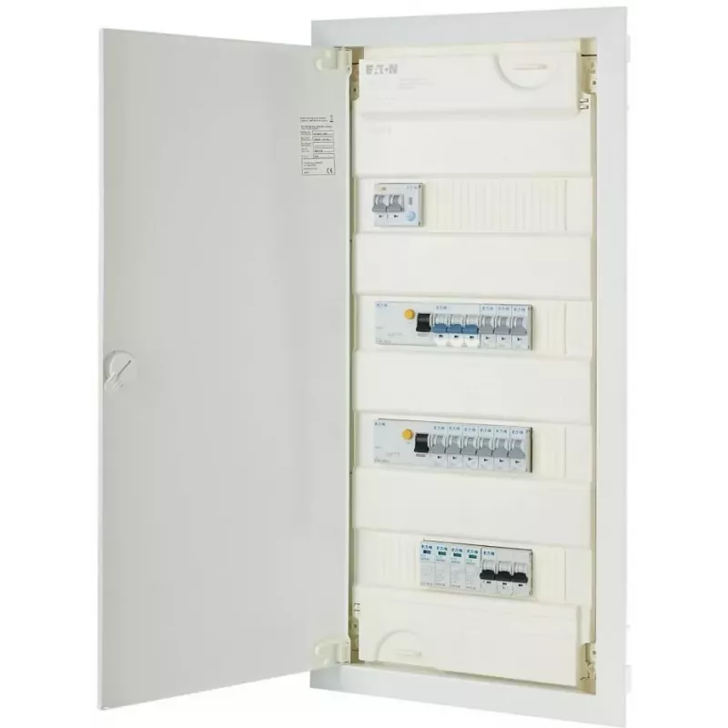 Eaton KLV-PW-48-2PXL-2PXF-9PLI-1AFDD Quadro de Distribuição Pequeno Embutido 4 Fileiras com AFDD (194711-B)