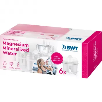 Recargas de filtro de água BWT 814136 Longlife 1x6 brancas (pack de 6)