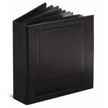 Polaroid Álbum de fotografias pequeno preto