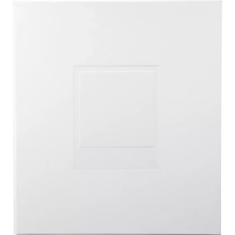 Polaroid Álbum de fotografias branco 40 fotografias