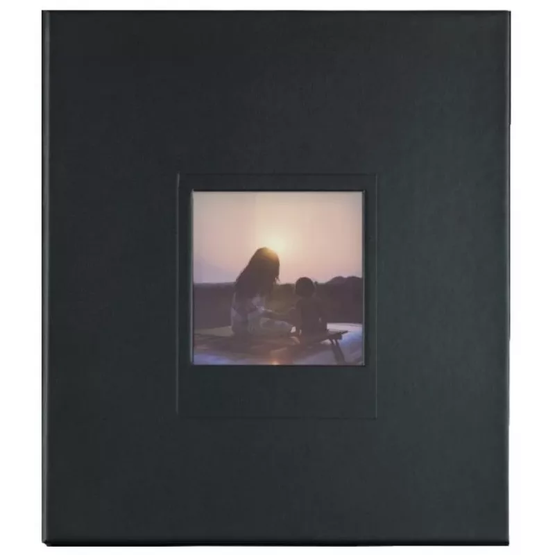 Álbum de fotografias para Polaroid 600 SX-70 Now+ Gen2 OneStep+ VF2 – 161 fotografias – preto