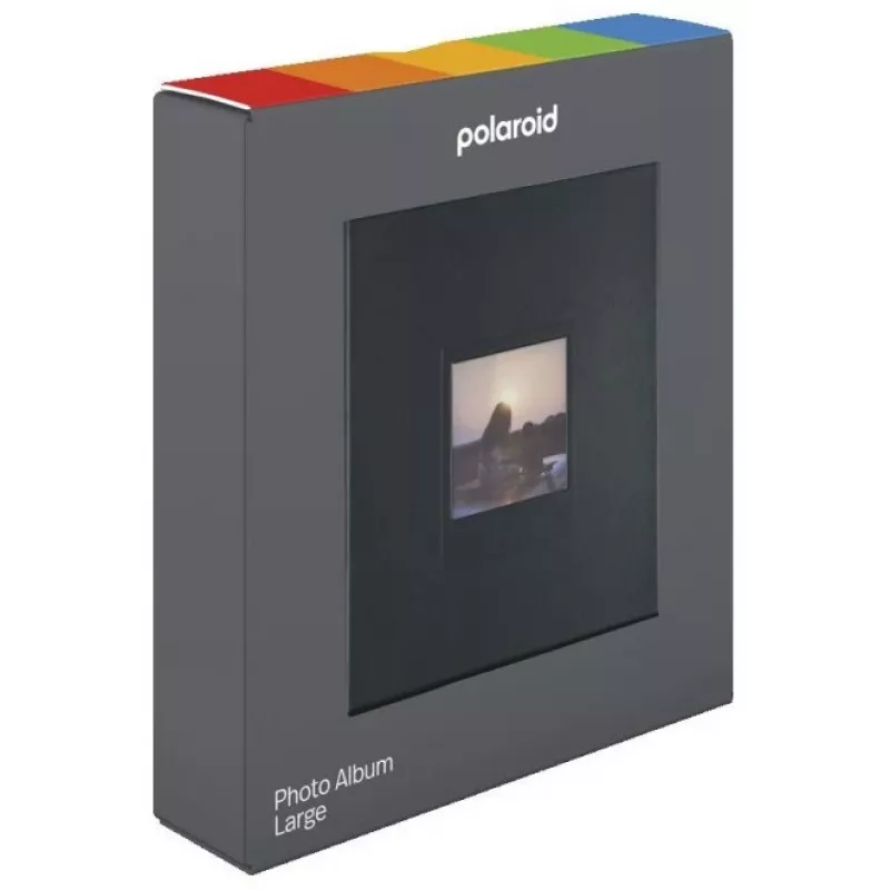 Álbum de fotografias para Polaroid 600 SX-70 Now+ Gen2 OneStep+ VF2 – 161 fotografias – preto