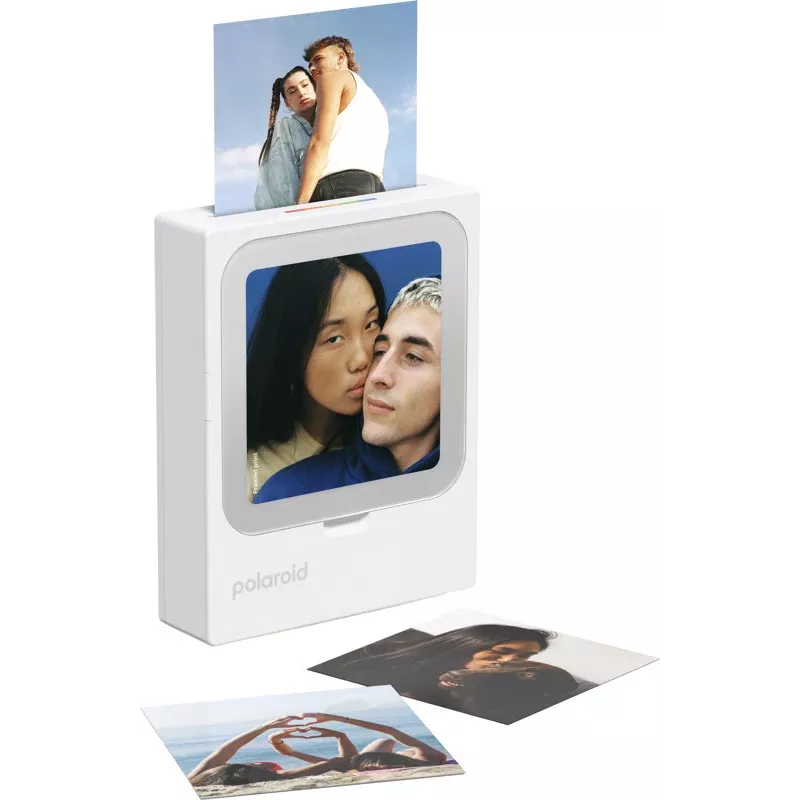Impressora fotográfica Bluetooth portátil Polaroid Hi-Print 3x3 + 10 folhas de cartucho
