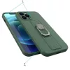 HURTEL Ring Case Capa de silicone com suporte para dedo e base para Xiaomi Poco X4 Pro 5G Azul