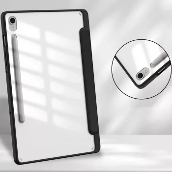 Tech-Protect SC Pen Hybrid capa para Samsung Galaxy Tab S9+ / S10+ 12.4 X810 / X816B / X826B, preto