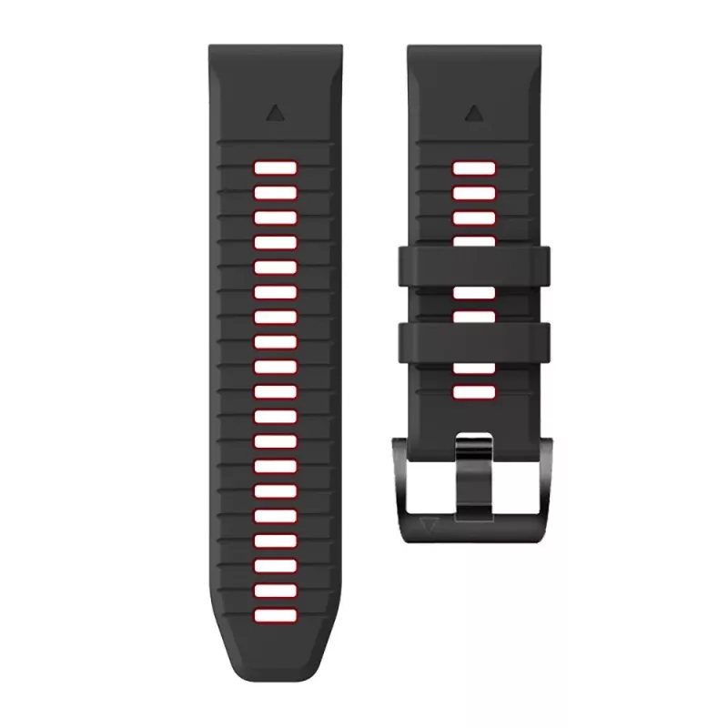 TECH-PROTECT ICONBAND PRO Garmin Fenix 3 / 5X / 3HR / 5X Plus / 6X / 6X Pro / 7X preto/vermelho